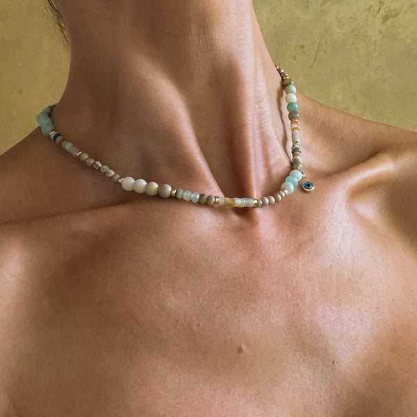 Aegean Eye Necklace