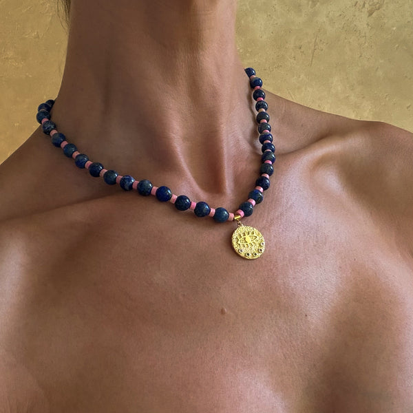Azure Eye Necklace