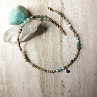 Aegean Eye Necklace