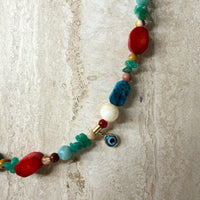 Santorini Eye Necklace