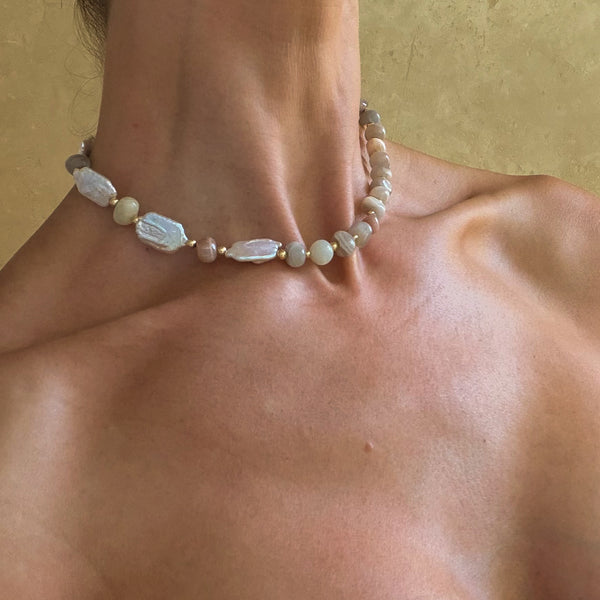 Solstice Pearl Necklace